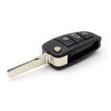 3 Button HU66 433MHz Flip Key to suit Audi A2/A3/A4/A5 (Not Prox)