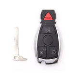 4 Button Car Key Replacement Shell To Suit Mercedes Benz 1997-2014