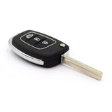 To Suit Hyundai HYN17R 3 Button Flip Key Remote Case/Shell