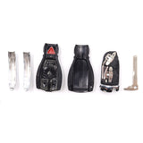4 Button Car Key Replacement Shell To Suit Mercedes Benz 1997-2014