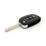 To Suit Hyundai HYN17R 3 Button Flip Key Remote Case/Shell