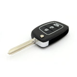 To Suit Hyundai HYN14R 3 Button Flip Key Remote Case/Shell