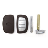 4 Button TOY49 Smart Key Housing to suit Hyundai