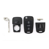 3 Button HYN14R Flip Key Housing to suit Hyundai Elantra