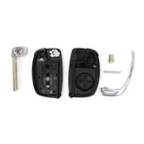 To Suit Hyundai HYN14R 3 Button Flip Key Remote Case/Shell