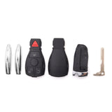 4 Button Car Key Replacement Shell To Suit Mercedes Benz 1997-2014