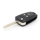 To Suit Holden Barina/Cruze/Trax 3 Button Remote Flip Key Blank Shell/Case/Enclosure