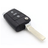 Replacement Blank Car Key/Shell To Suit Volkswagen