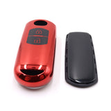 2 Button Red Car Key Cover To Suit Mazda CX Series