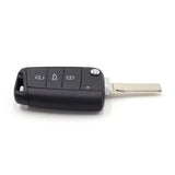 Replacement Blank Car Key/Shell/Case To Suit Volkswagen