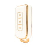3 Button White Car Key Cover To Suit Mitsubishi Outlander
