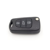 To Suit Hyundai i30 i20 Elantra 3 Button Flip Key Replacement Remote Case/Shell/Blank