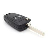 To Suit Holden Barina/Cruze/Trax 2 Button Remote Flip Key Blank Shell/Case/Enclosure