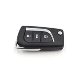 3 Button TOY48 Flip Key Housing to suit Toyota