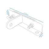 XTRA-LOK XL2A-SS Roller Door Lock - Internal Fit