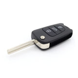 To Suit Hyundai i30 i20 Elantra 3 Button Flip Key Replacement Remote Case/Shell/Blank