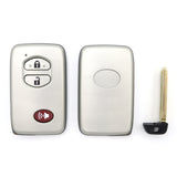 3 Button Remote/Key Fob To Suit Toyota