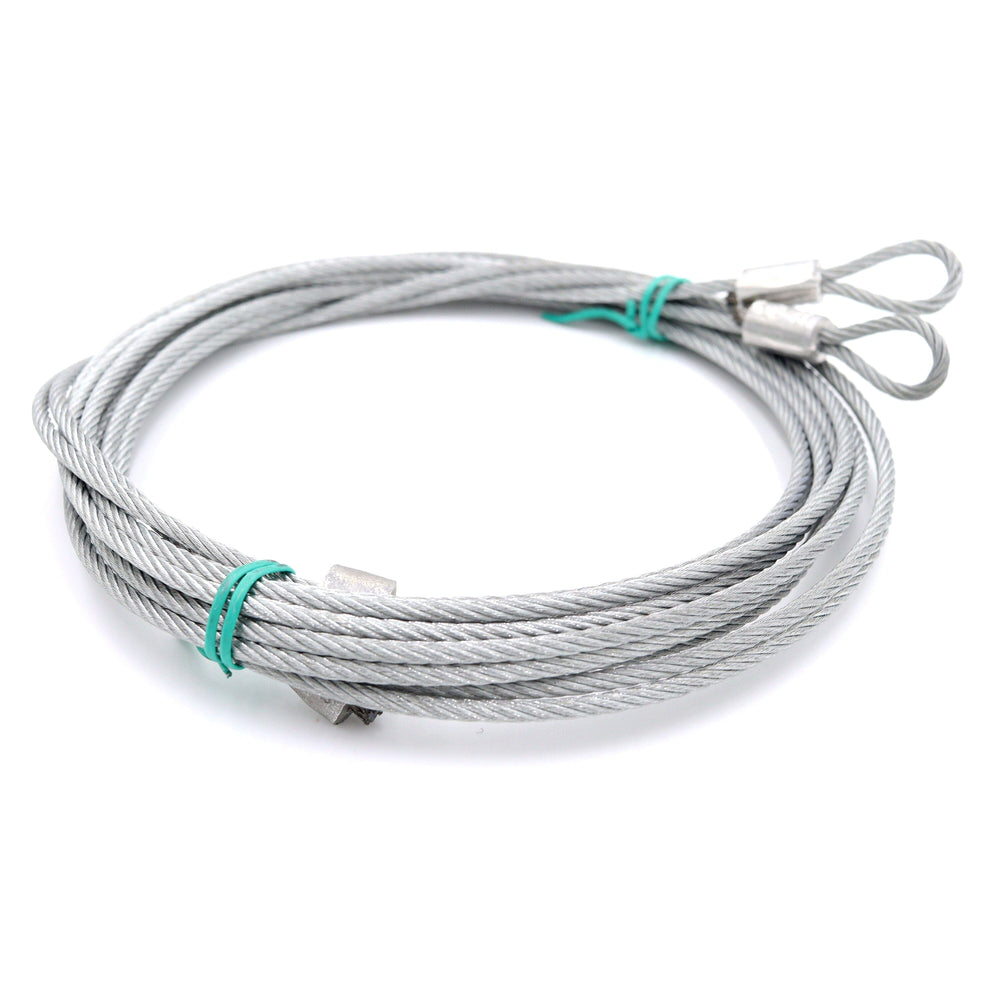 2340mm Sectional Door Cables - Pre-Made Pair