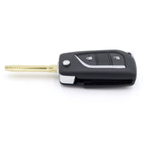 Remote Car Flip Key Blank 2 Button Shell/Case/Enclosure To Suit Toyota Corolla