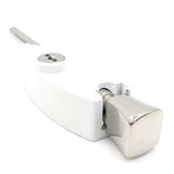 White Patio Door Bolt Lock Focus