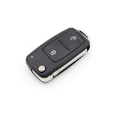 To Suit Volkswagen Beetle Golf GTI Polo Jetta Passat 2 Button Uncut Key