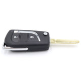 Remote Car Flip Key Blank 2 Button Shell/Case/Enclosure To Suit Toyota Corolla