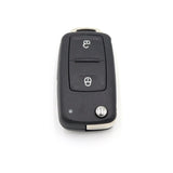 To Suit Volkswagen Beetle Golf GTI Polo Jetta Passat 2 Button Uncut Key