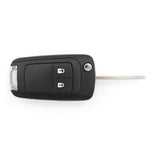 To Suit Holden Barina/Cruze/Trax 2 Button Remote Flip Key Blank Shell/Case/Enclosure