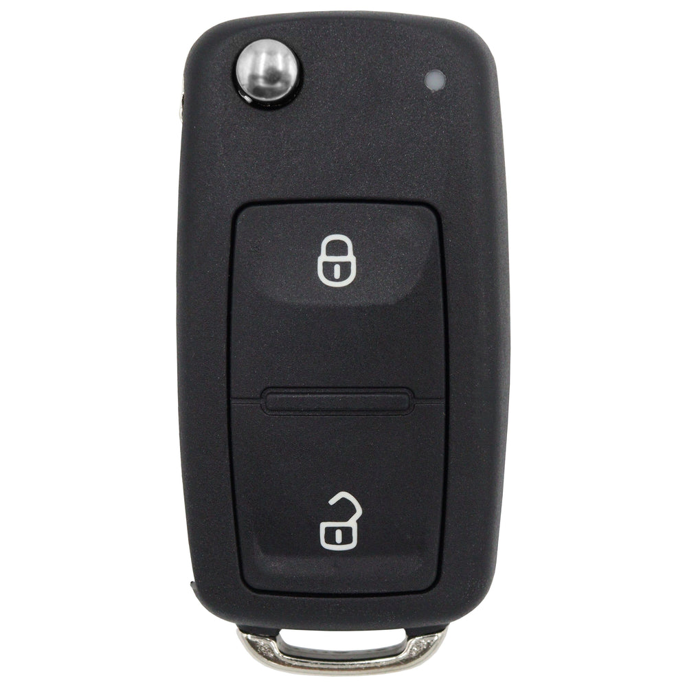 To Suit Volkswagen Beetle Golf GTI Polo Jetta Passat 2 Button Uncut Key | Remote Pro