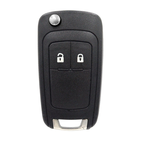 To Suit Holden Barina/Cruze/Trax 2 Button Remote Flip Key Blank Shell/Case/Enclosure