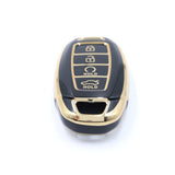 4 Button Black Car Key Cover To Suit Hyundai i30