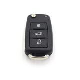 To Suit Volkswagen Beetle Golf GTI Polo Jetta Passat 3 Button Uncut Key