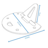 XTRA-LOK XL2A Roller Door Floor Lock - Internal Fit