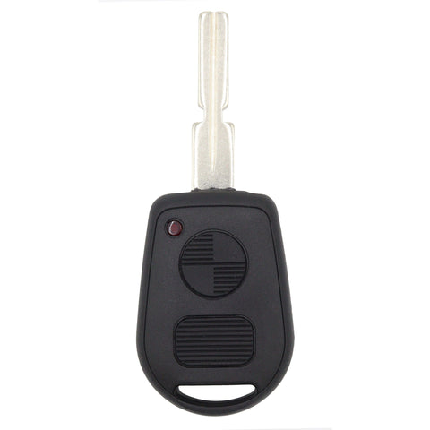 To Suit BMW 2 Button Key Remote Case/Shell/Blank 3-5-7 SERIES X3 X5 Z4 E38 E39 E46 M5 M3
