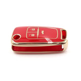 3 Button Red Car Key Cover To Suit Holden