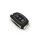 To Suit Hyundai HYN14R 3 Button Flip Key Remote Case/Shell