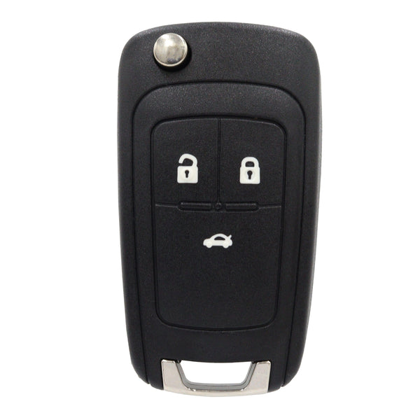 To Suit Holden Barina/Cruze/Trax 3 Button Remote Flip Key Blank Shell/Case/Enclosure