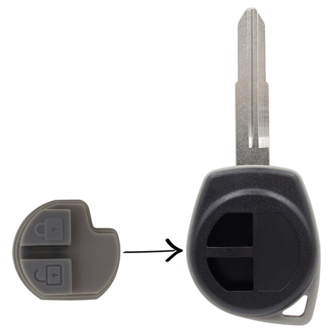 To Suit Suzuki Remote/Key Rubber Buttons