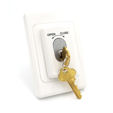 Roller Door Key Switch Indoor Surface Mount 3 Position