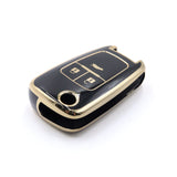 3 Button Black Car Key Cover To Suit Holden