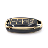 4 Button Black Car Key Cover To Suit Hyundai i30