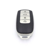 Leather-Like Silver Car Key Sleeve to suit Chery Omoda 5