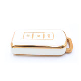 3 Button White Car Key Cover To Suit Mitsubishi Outlander