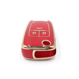 3 Button Red Car Key Cover To Suit Holden