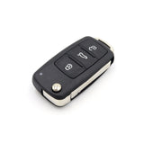 To Suit Volkswagen Beetle Golf GTI Polo Jetta Passat 3 Button Uncut Key