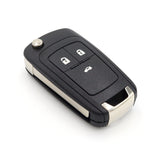 To Suit Holden Barina/Cruze/Trax 3 Button Remote Flip Key Blank Shell/Case/Enclosure