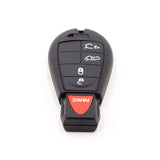 4 Button Replacement Car Key Shell To Suit Jeep, Dodge, Chrysler