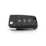 Replacement Blank Car Key/Shell/Case To Suit Volkswagen