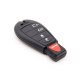 4 Button Replacement Car Key Shell To Suit Jeep, Dodge, Chrysler