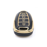 4 Button Black Car Key Cover To Suit Hyundai i30